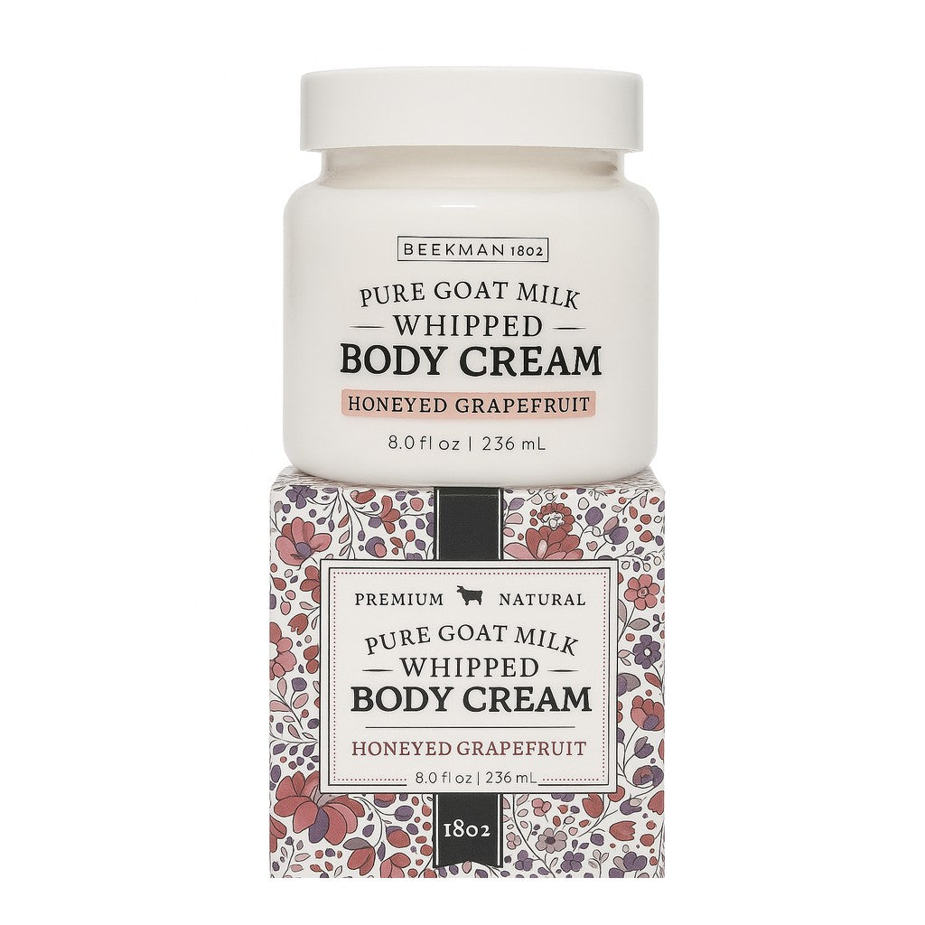 Beekman 1802 Body Cream Honeyed Grapefruit Whipped Goat Milk 8 oz