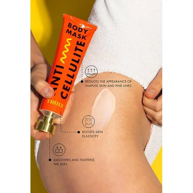 "Truly Beauty Body & Booty Mask - Firming & Smoothing Mask for Butt and Body - Toning Treatment with Plant Collagen & Retinol - 5 oz"